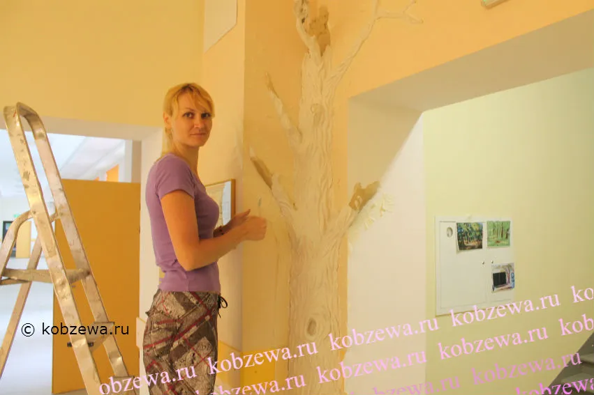 Дерево з гіпсу, арт-студія натальи Кобзєва (дерево) Дерево з гіпсу, арт-студія натальи Кобзєва