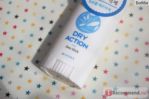 Дезодорант missha dry action deo stick - «свіжість по-корейськи! Потужний дезік з незвичайним ароматом (missha) Дезодорант missha dry action deo stick - «свіжість по-корейськи! Потужний дезік з незвичайним ароматом