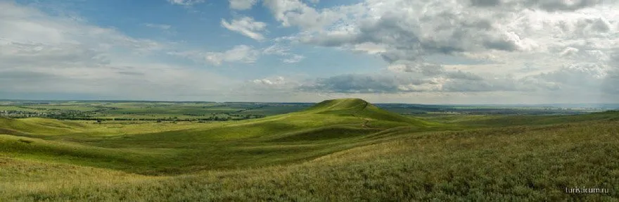 Блакитне озеро і гора шишка, самарская область, Сергієвський район (шишка) Блакитне озеро і гора шишка, самарская область, Сергієвський район