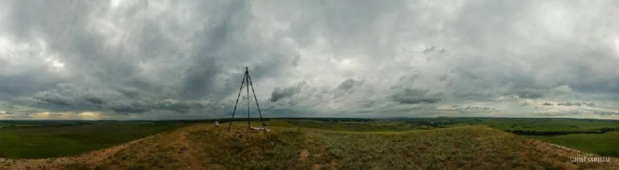 Блакитне озеро і гора шишка, самарская область, Сергієвський район (озеро) Блакитне озеро і гора шишка, самарская область, Сергієвський район