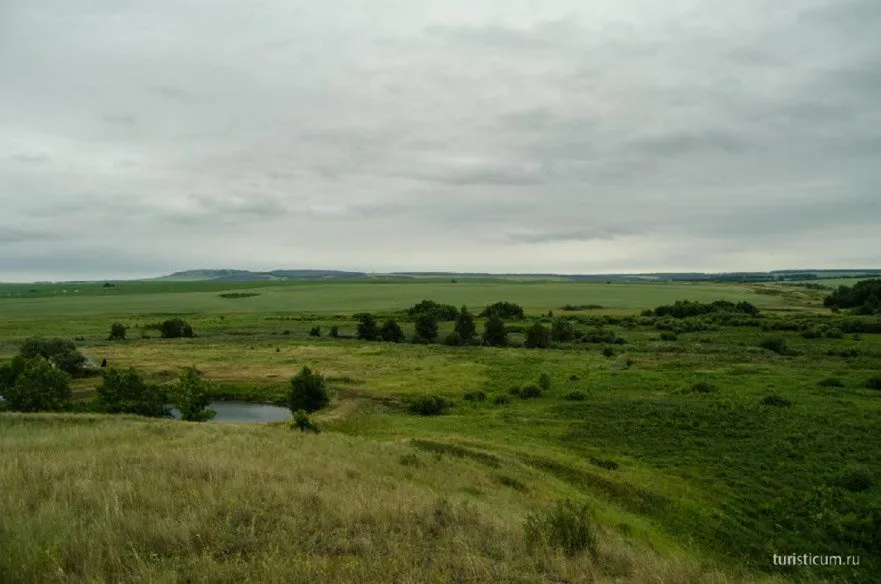 Блакитне озеро і гора шишка, самарская область, Сергієвський район (гора) Блакитне озеро і гора шишка, самарская область, Сергієвський район