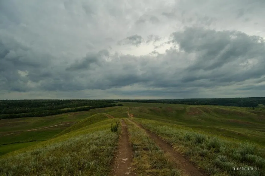 Блакитне озеро і гора шишка, самарская область, Сергієвський район (Самарська) Блакитне озеро і гора шишка, самарская область, Сергієвський район