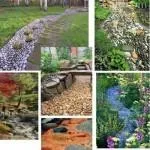 Пластикові меблі для дачі в Леруа Мерлен, лавки