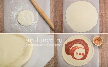 Піца Маргарита - покроковий рецепт з фото (базилік) Піца Маргарита - покроковий рецепт з фото