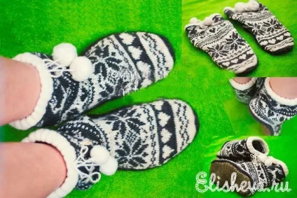Пінетки-зайчики в'язані спицями