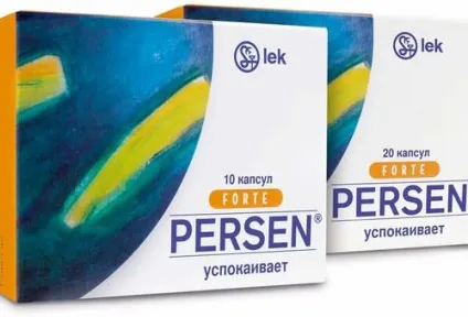 Персен - гідності, недоліки, відгуки