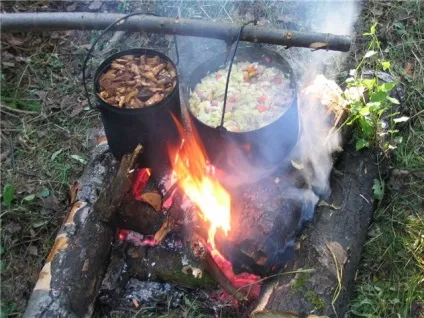 Харчування в поході, велосреда