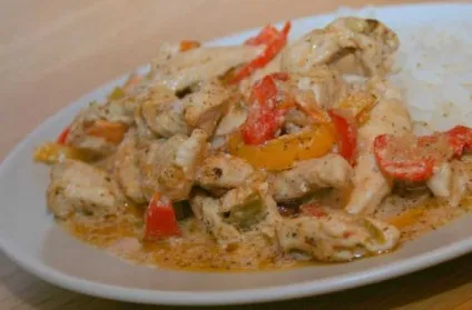 Білий соус до курки