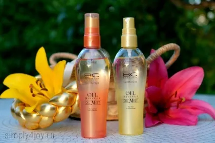 Бессіліконовое масло - спрей для волосся schwarzkopf bc oil miracle oil mist (miracle) Бессіліконовое масло - спрей для волосся schwarzkopf bc oil miracle oil mist