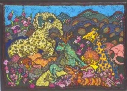 Bead painting малювання бісером