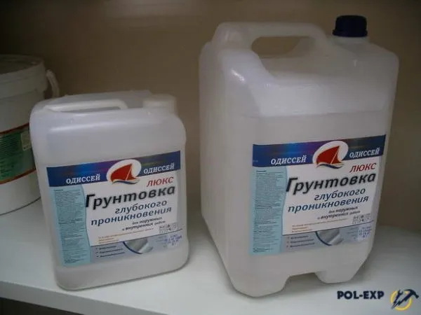 Грунтовка для підлоги під лінолеум - види, характеристики, інструкція по нанесенню