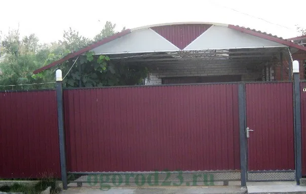 Які бувають паркани, фото (бувають) Які бувають паркани, фото