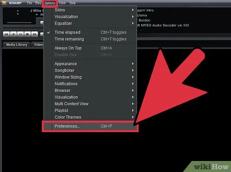Як змінити зорові образи (візуалізацію) winamp