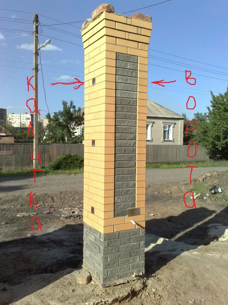 Як побудувати паркан з цегли (побудувати) Як побудувати паркан з цегли