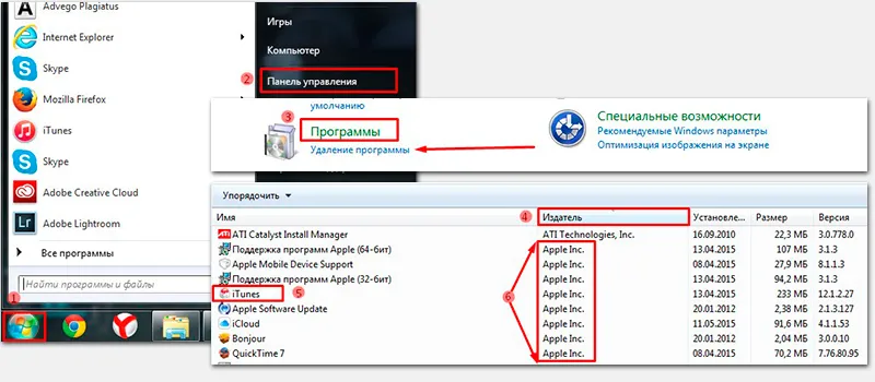 Як повністю видалити itunes з комп'ютера