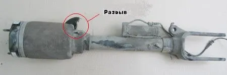 Як перевірити герметичність пневмостойкі в пневмоподвеске mercedes w220 (mercedes) Як перевірити герметичність пневмостойкі в пневмоподвеске mercedes w220