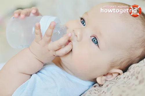 Як привчити немовляти пити воду, як привчити дитину