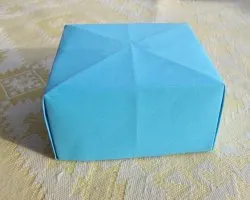 Як зробити орігамі коробочку своїми руками, майстер-клас