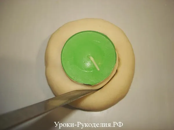 Як зробити свічник - уроки рукоділля (свічник) Як зробити свічник - уроки рукоділля