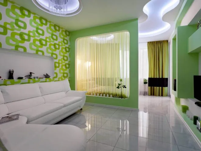 Як зробити дизайн вітальні суміщеної з спальнею (вітальні) Як зробити дизайн вітальні суміщеної з спальнею