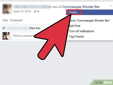 Як видалити розташування з вашої картки на facebook timeline (місце розташування) Як видалити розташування з вашої картки на facebook timeline