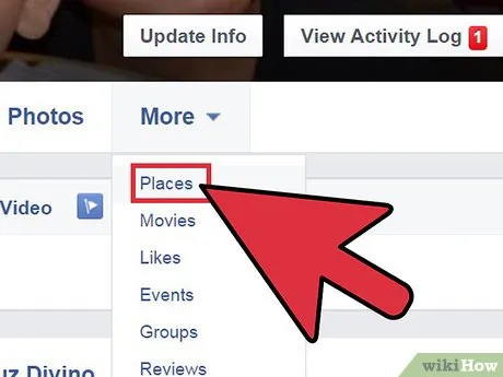 Як видалити розташування з вашої картки на facebook timeline (timeline) Як видалити розташування з вашої картки на facebook timeline