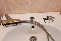 Як встановити змішувач для раковини - строймастерская (місці приєднання підводки) Як встановити змішувач для раковини - строймастерская