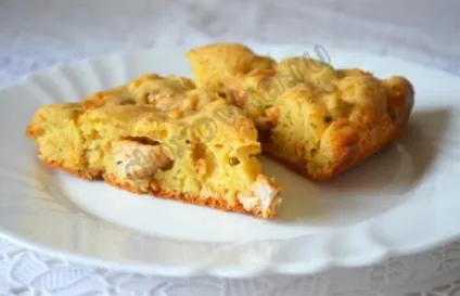 Швидкий пиріг з куркою - рецепт з покроковими фото (швидкий) Швидкий пиріг з куркою - рецепт з покроковими фото