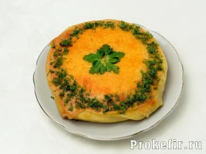 Млинцевий пиріг з куркою і грибами та сиром в духовці - рецепт з фото крок за кроком (випічка) Млинцевий пиріг з куркою і грибами та сиром в духовці - рецепт з фото крок за кроком