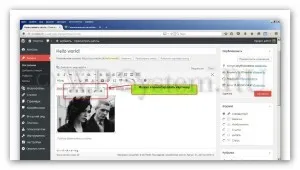 Як вставити картинку в wordpress