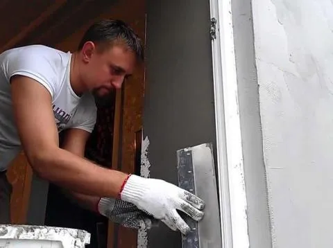 Як виконується оштукатурювання дверних укосів (дверних) Як виконується оштукатурювання дверних укосів