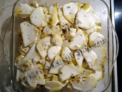 Картопля, запечена в духовці з бринзою (картопля) Картопля, запечена в духовці з бринзою