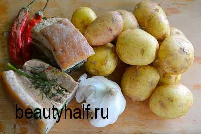 Картопля на мангалі прекрасна половина (молода) Картопля на мангалі прекрасна половина