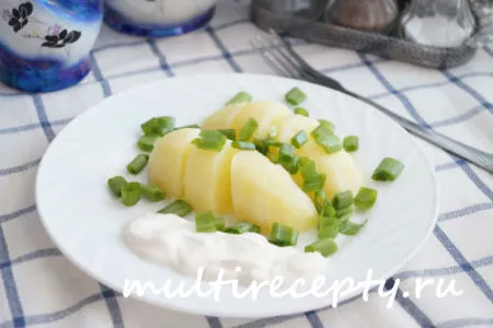 Картопля, приготований на пару в мультиварці (мультиварці) Картопля, приготований на пару в мультиварці