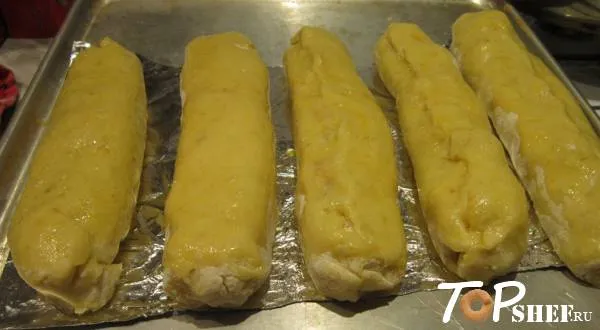 Картопляний рулет з куркою (куркою) Картопляний рулет з куркою