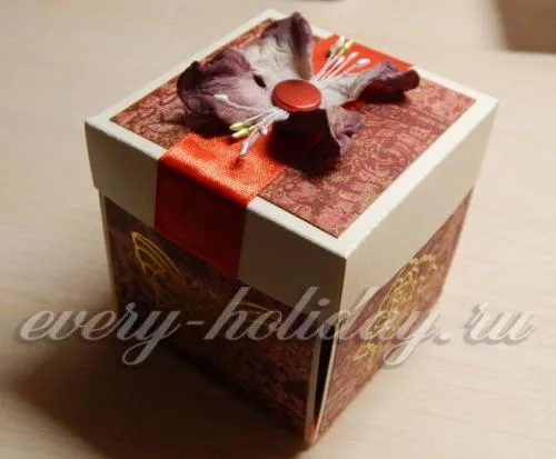 Коробочка Меджік бокс своїми руками
