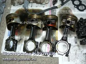 K-power, ВАЗ 2114 () - пріоровскій ШПГ і допрацьована гбц (серійний распредвал 2110) K-power, ВАЗ 2114 () - пріоровскій ШПГ і допрацьована гбц