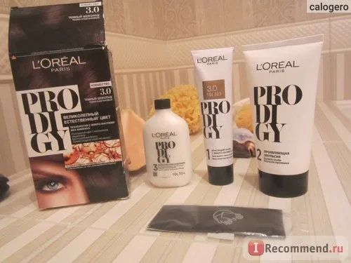Фарба для волосся l oreal prodigy - «сама не очікувала такого результату! фарба прекрасно