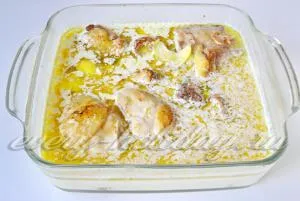 Курка в молоці