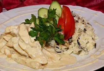 Куряче філе з підливою рецепти (м'ясо птиці) Куряче філе з підливою рецепти