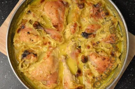 Курка в молоці - рецепт з покроковими фото (курка в молоці в духовці) Курка в молоці - рецепт з покроковими фото