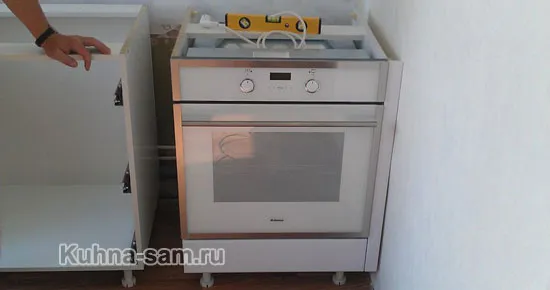Кухонний короб в нижню базу під духовку - kuhna-sam (короб) Кухонний короб в нижню базу під духовку - kuhna-sam