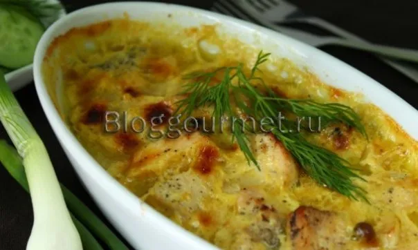 Курка в молоці, запечена в духовці (курка з молоком) Курка в молоці, запечена в духовці