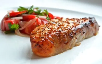Лосось з овочами в духовці (овочами) Лосось з овочами в духовці