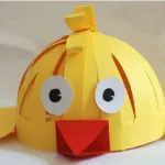 Маска півня своїми руками