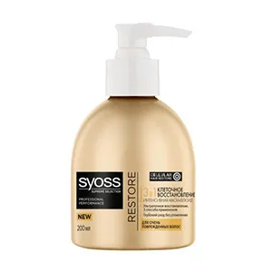 Маска-флюїд для волосся syoss supreme selection restore 3в1 - клітинне відновлення - - відгуки,