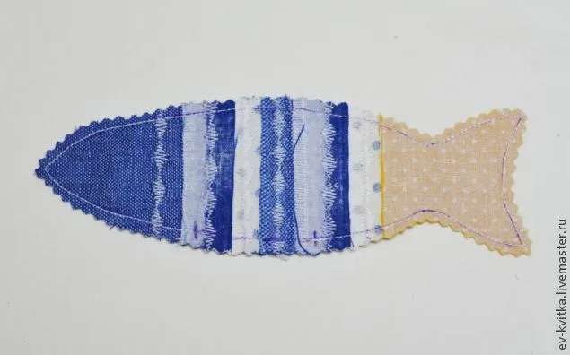 Майстер-клас текстильні рибки - ярмарок майстрів - ручна робота, handmade (тканина) Майстер-клас текстильні рибки - ярмарок майстрів - ручна робота, handmade