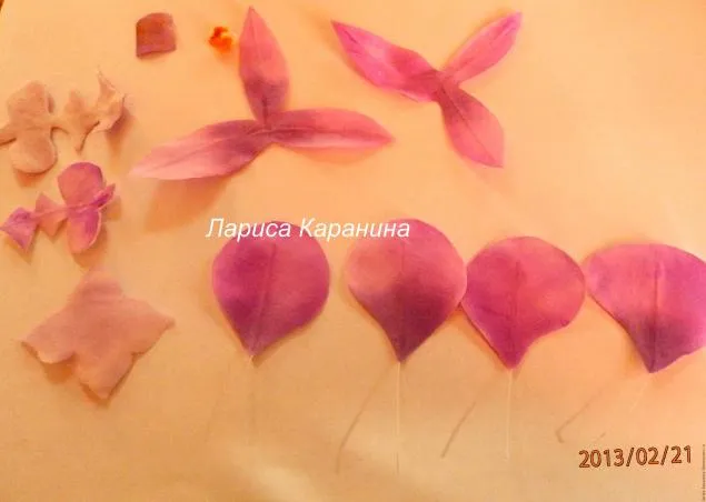 Майстер-клас орхідея з шовку - ярмарок майстрів - ручна робота, handmade (орхідея з шовку) Майстер-клас орхідея з шовку - ярмарок майстрів - ручна робота, handmade