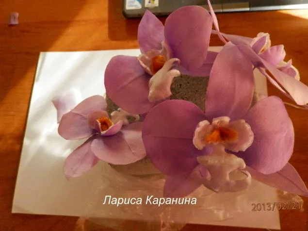 Майстер-клас орхідея з шовку - ярмарок майстрів - ручна робота, handmade (орхідея своїми руками) Майстер-клас орхідея з шовку - ярмарок майстрів - ручна робота, handmade