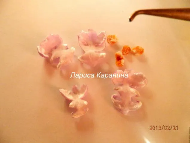 Майстер-клас орхідея з шовку - ярмарок майстрів - ручна робота, handmade (майстер-клас) Майстер-клас орхідея з шовку - ярмарок майстрів - ручна робота, handmade